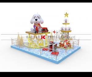 新年美陈 原创IP智慧狗美陈