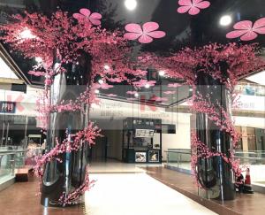 杭州玉长城商业春季美陈